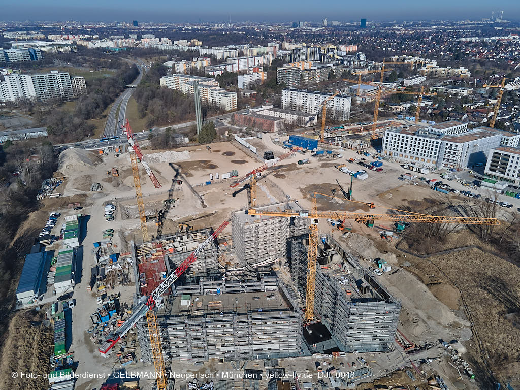 09.03.2022 - Baustelle PANDIONVERDE in Neuperlach 